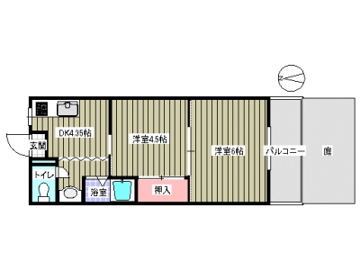 2K賃貸マンション