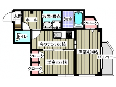 2K賃貸マンション