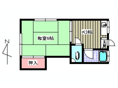 1K賃貸アパート