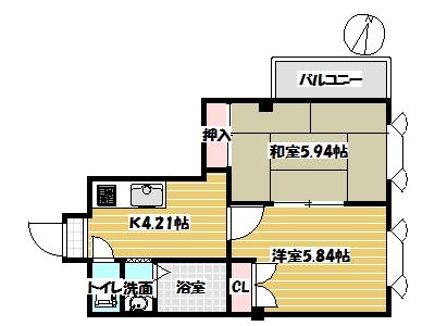 2K賃貸マンション