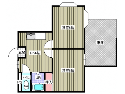 2DK賃貸マンション