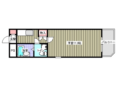 1K賃貸マンション