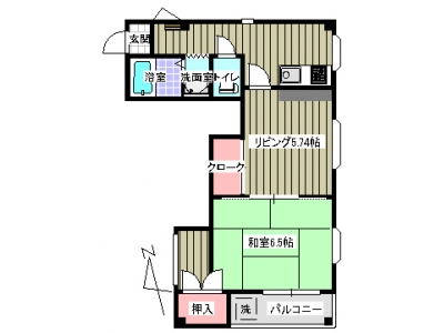2DK賃貸マンション
