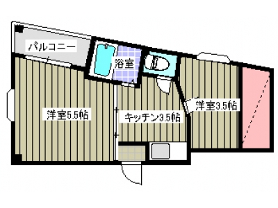 2K賃貸マンション