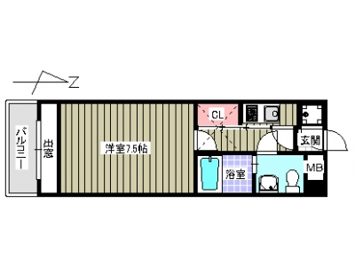 1K分譲賃貸マンション