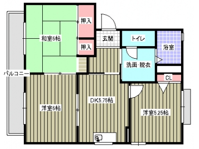 3DK賃貸アパート