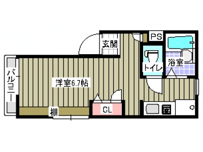 1R賃貸アパート