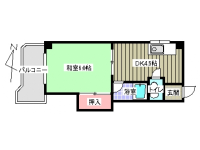 1DK賃貸マンション