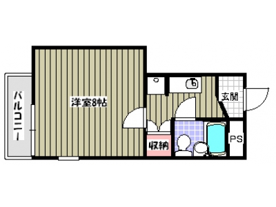 1K賃貸マンション