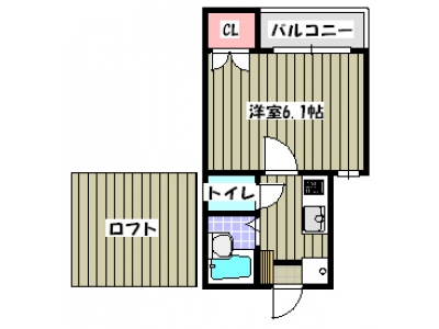 1K賃貸アパート