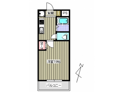 1K賃貸マンション