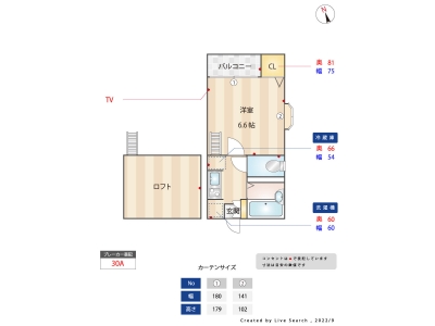 1K賃貸アパート