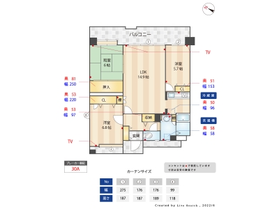 3LDK分譲賃貸マンション